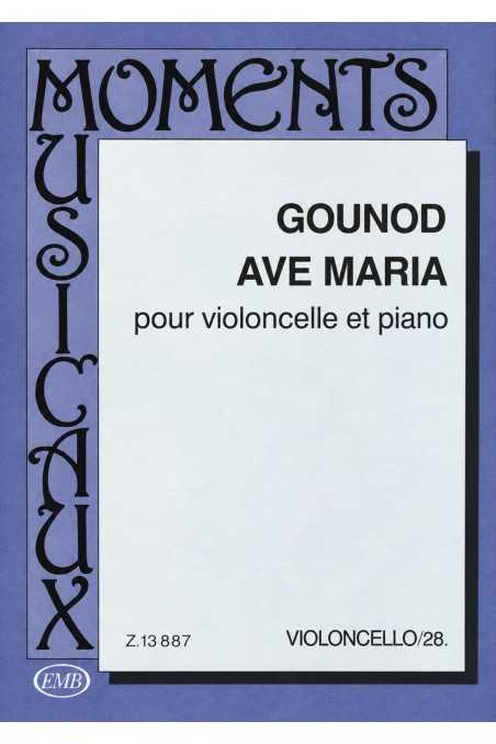 Gounod, Ave Maria For Cello & Piano (EMB)