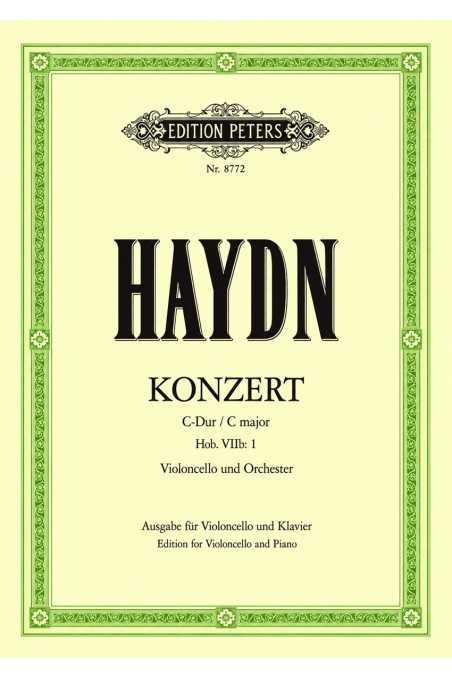 Haydn, Concerto No. 1 in C Major for Cello and Piano (Peters)