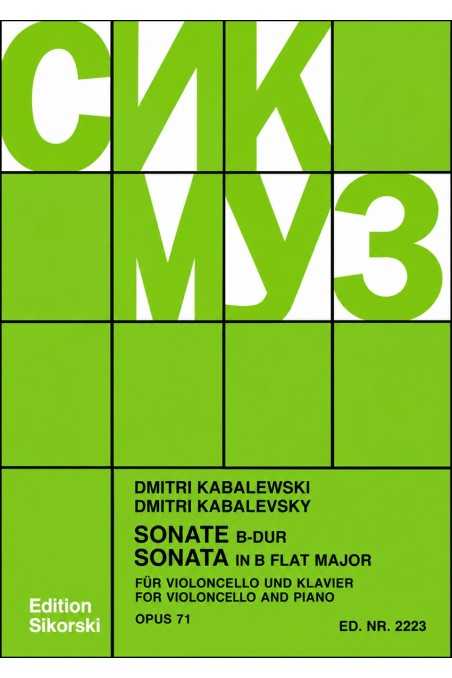 Kabalevski, Cello Sonata Op.71 (Sikorski)