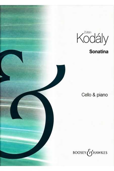 Kodaly, Sonatina For Cello/Piano (Boosey & Hawkes)