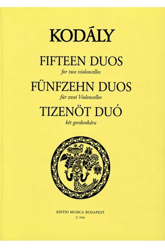 Kodaly Fifteen Duets For 2...