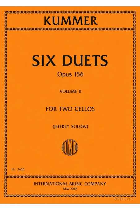 Kummer, Six Duets For Two Cellos, Book II (Nos. 4-6) Opus 156