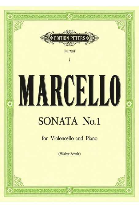 Marcello, Sonata No 1 For Cello (Peters)
