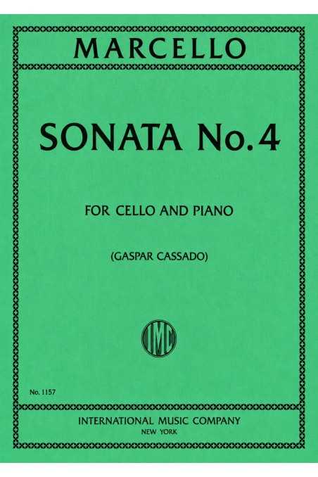 Marcello, Sonata No. 4 For Cello And Piano (IMC)
