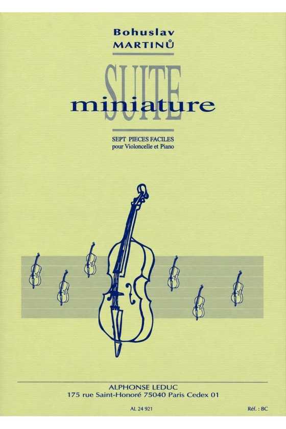 Martinu, Suite Miniature...