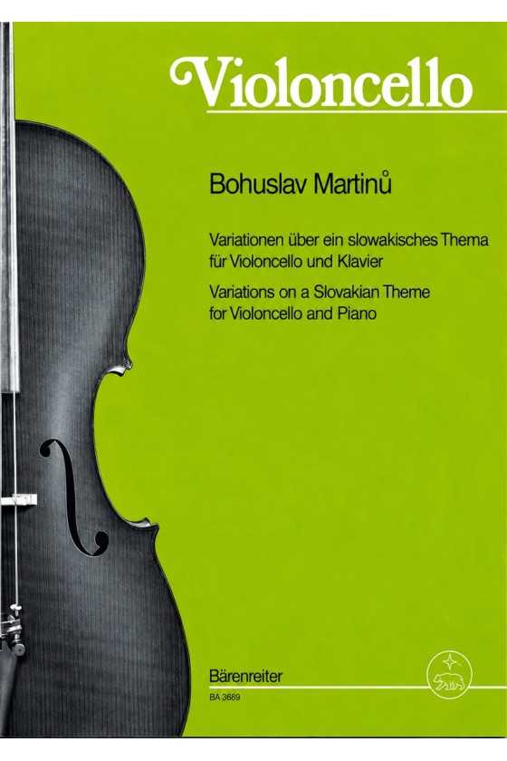 Martinu, Variations On A...