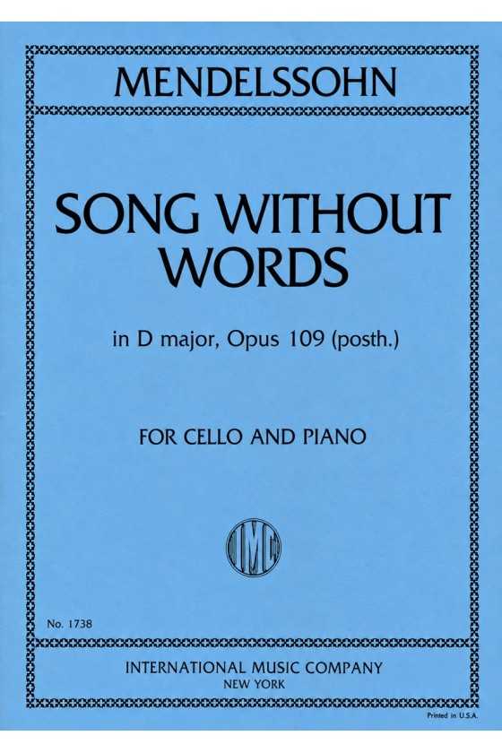 Mendelssohn Song without...
