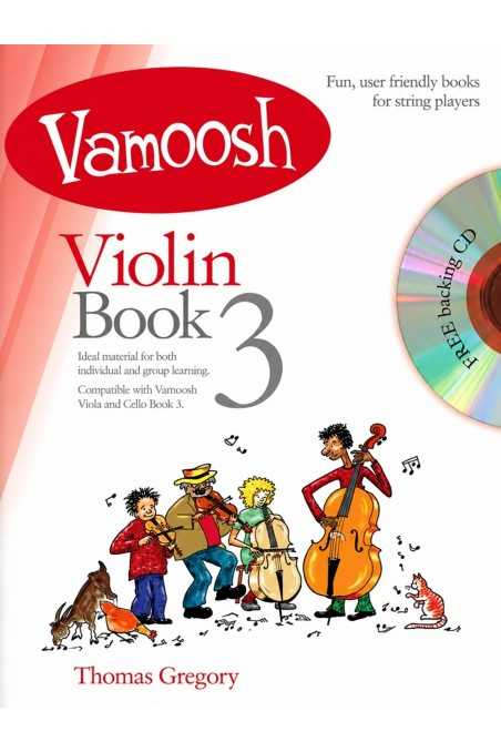 Vamoosh Violin Book 3 with CD