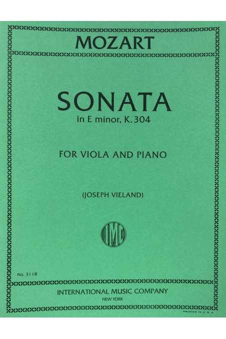 Mozart, Sonata in E Minor K.304 for Viola/Piano (IMC)