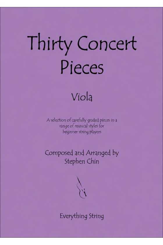 Chin, Thirty Concert Pieces...