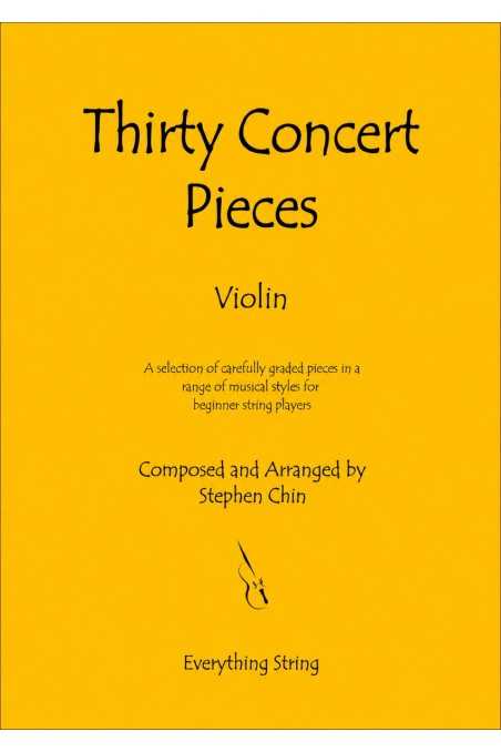 Chin, Thirty Concert Pieces - Violin (Grade 1)