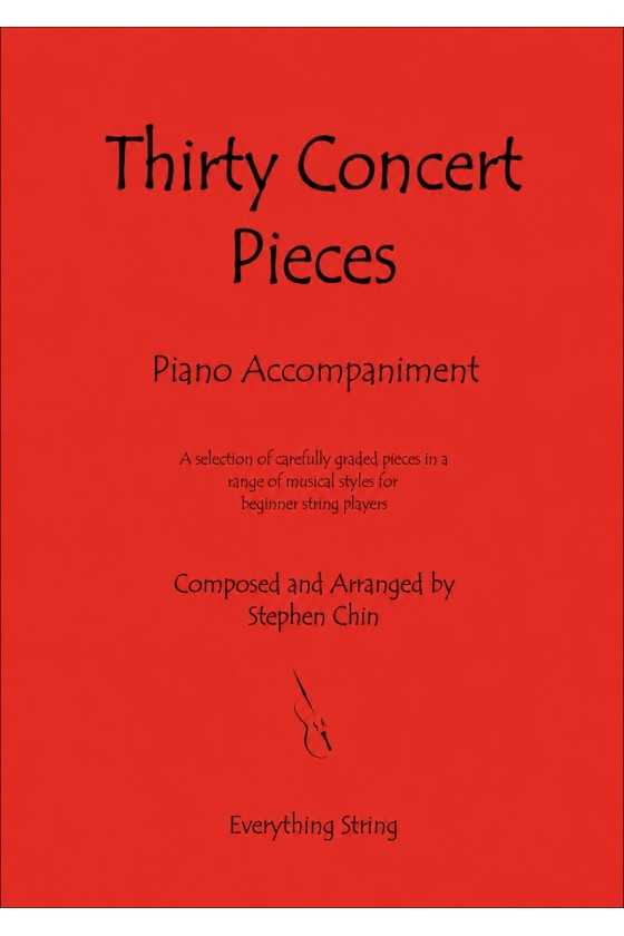 Chin, Thirty Concert Pieces...