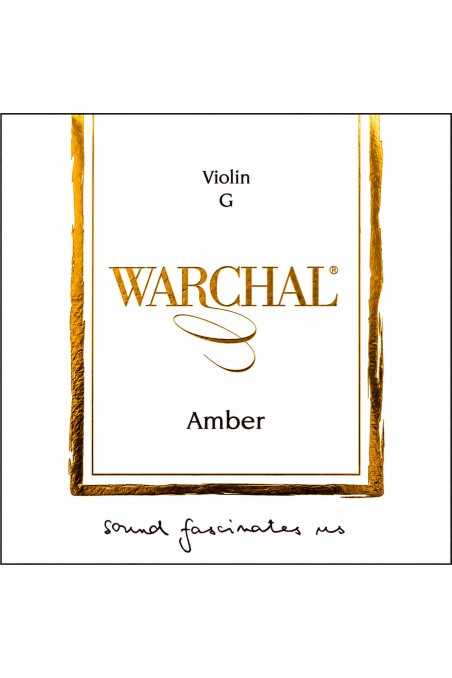 Amber Violin G String 4/4 by Warchal