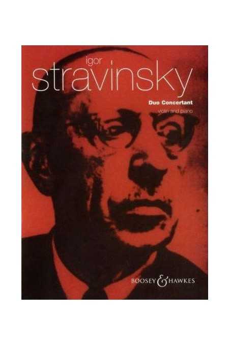 Stravinsky Duo Concertant For Violin And Piano (Boosey & Hawkes)