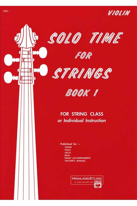 Solo Time for Strings Book...