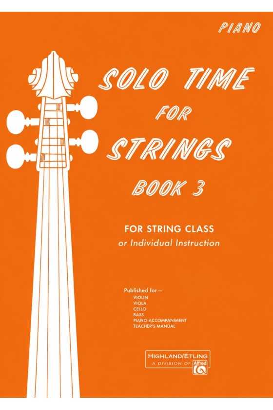 Solo Time for Strings Book...
