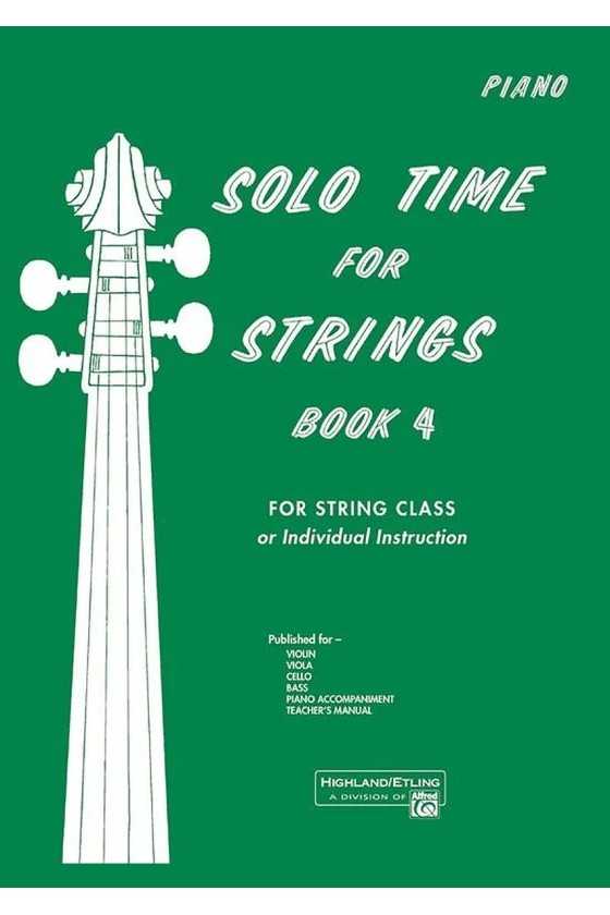 Solo Time for Strings Book...