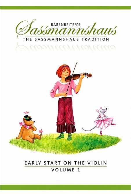 Sassmannshaus Early Start on the Violin -Choose a Volume