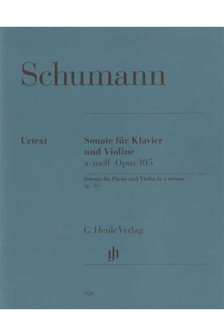 Schumann Violin Sonata in A minor Op. 105 (Henle)