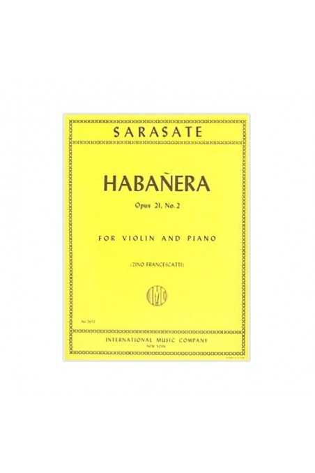 Sarasate Habanera for Violin (IMC)