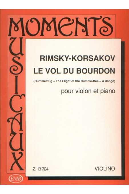 Rimsky-Korsakov Flight of the Bumble Bee for Violin & Piano (EMB)