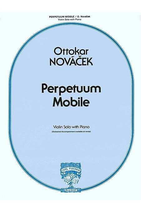 Novacek, Perpetuum Mobile for Violin and Piano (Fischer)