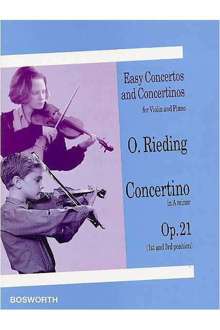 Rieding, Concerto in A min Op. 21 for Violin (Bosworth)