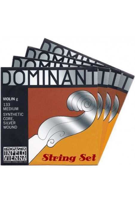 Dominant Violin String Set with Aluminium-Wound E