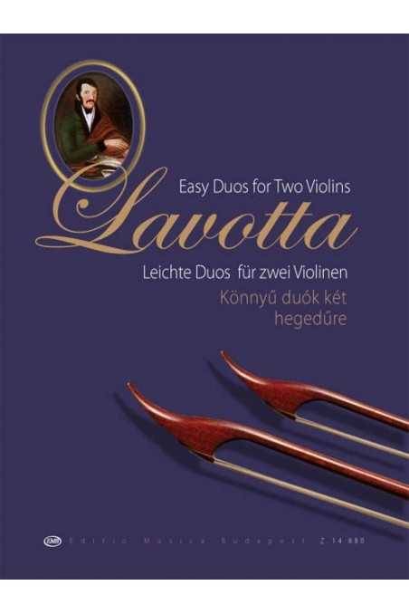 Lavotta, Easy duos for Two Violins