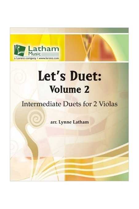 Let's Duet: Volume 2 For 2 Violas: Intermediate Duets