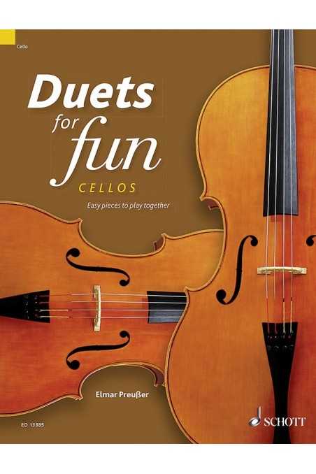 Duets For Fun Cello By Preusser (Schott)