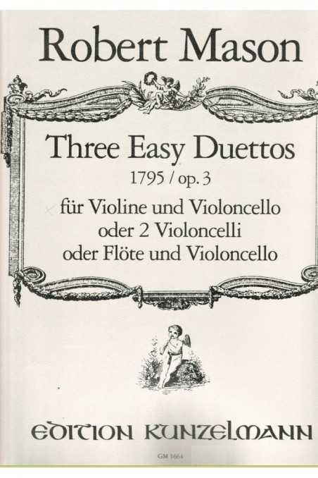 Mason, Three Easy Duets Op.3