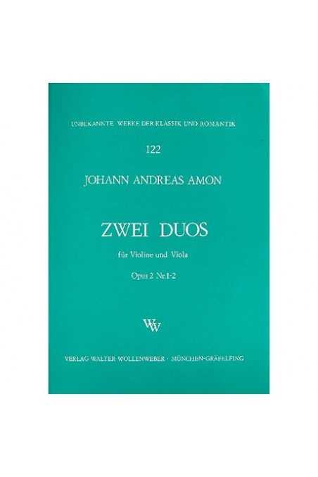 Amon Two Duos For Violin And Viola Op. 2