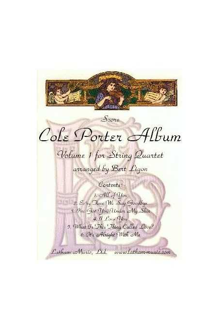 Cole Porter Album For String Quartet Vl 1 (Latham)