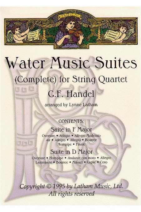 Water Music Suites For String Quartet (Latham)