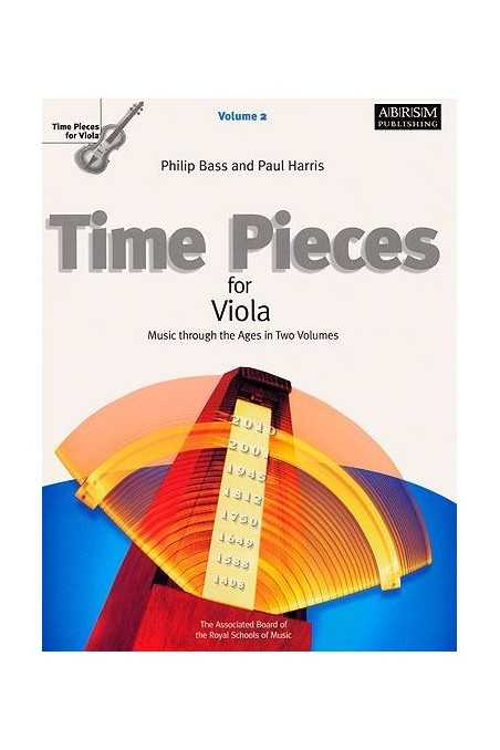 Time Pieces For Viola Vl 2 (ABRSM)