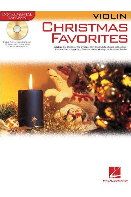 Christmas Favorites Violin Instrumental Play-along (Hal Leonard)