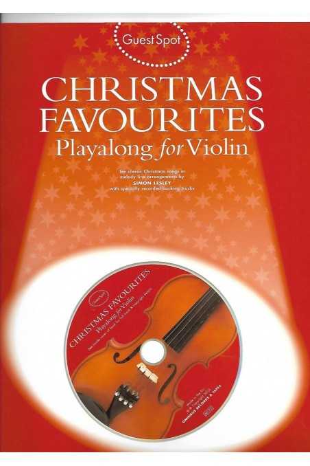 Guest Spot, Christmas Favorites Playalong for Violin with CD