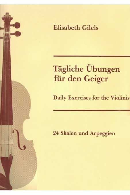 Gilels, Daily Exercises for the Violinist
