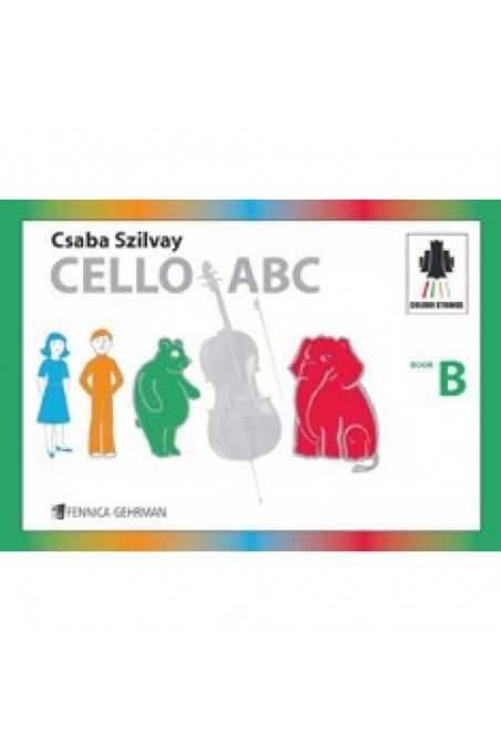 Colour Strings- Cello ABC Book B by Geza Szilvay