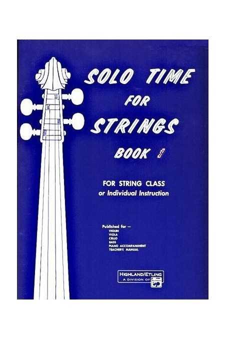 Solo Time for Strings Book 1 (Bass)