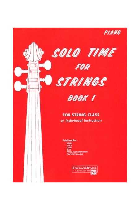 Solo Time for Strings Book 1 (Piano)