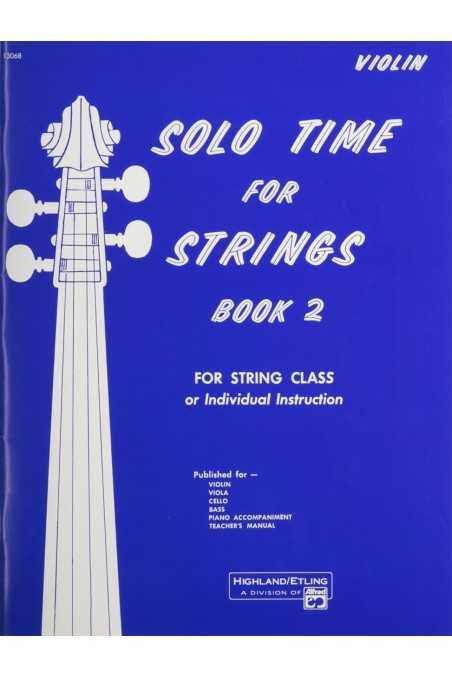 Solo Time for Strings Book 2 (Cello)