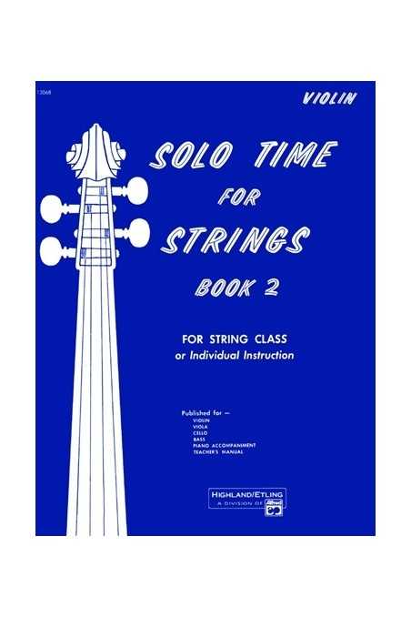 Solo Time for Strings Book 2 (Violin)