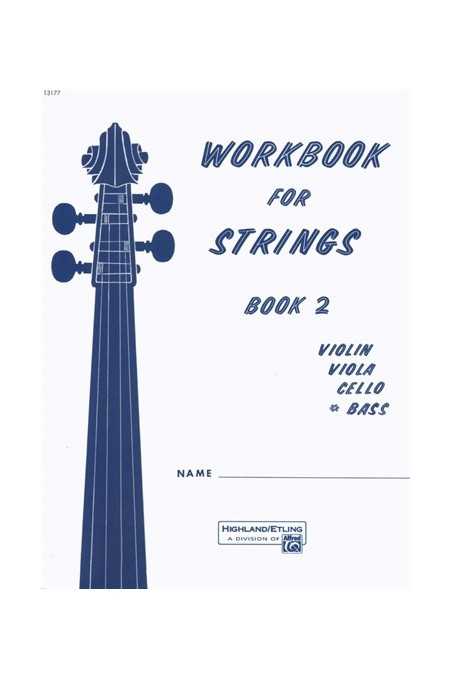 Workbook for Strings Book 2 (Bass)