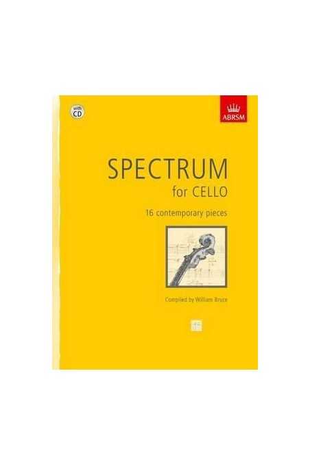 Spectrum for Cello Book/CD by William Bruce