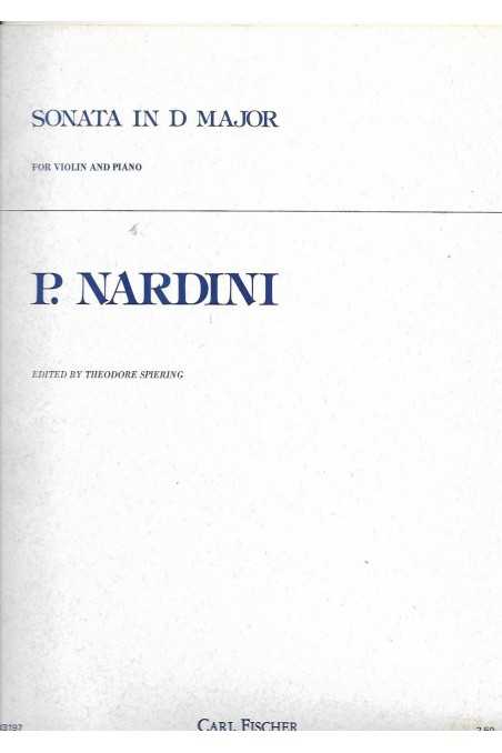 Nardini Sonata in D Major for Violin (Fischer)