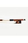 Dorfler Violin Bow - 25 Pernambuco Wood - Genuine Silver Trimming - Master Bow - Round