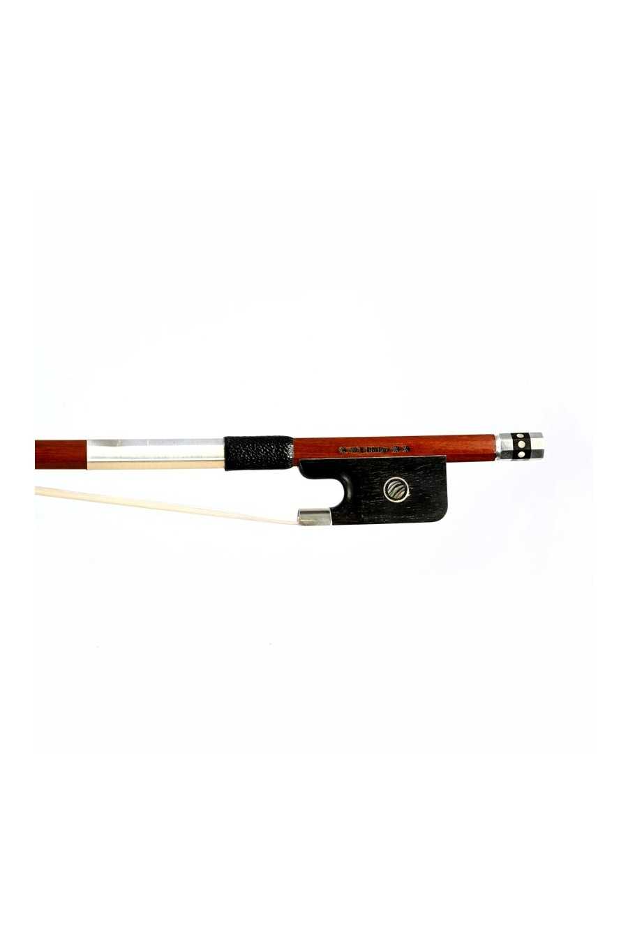 Dorfler Cello Bow - 21 Pernambuco Wood - Genuine Silver Trimming - Master Bow - Round