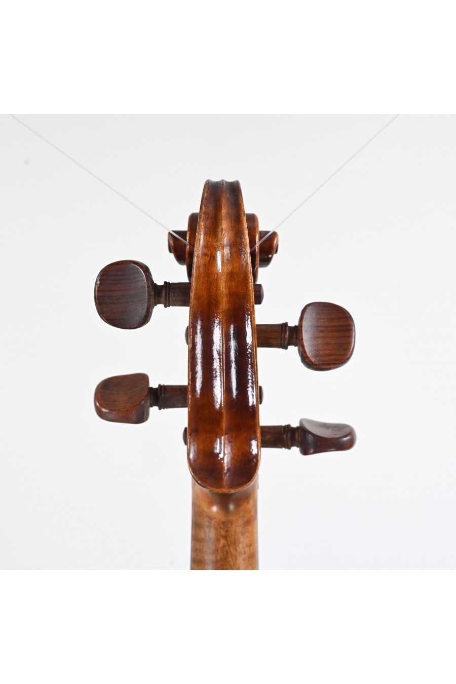 Paul J. B. Chipot French 1926 Violin Back Scroll